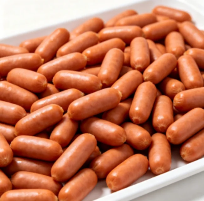 GQC-3000 drum cutter in production — sausage separation