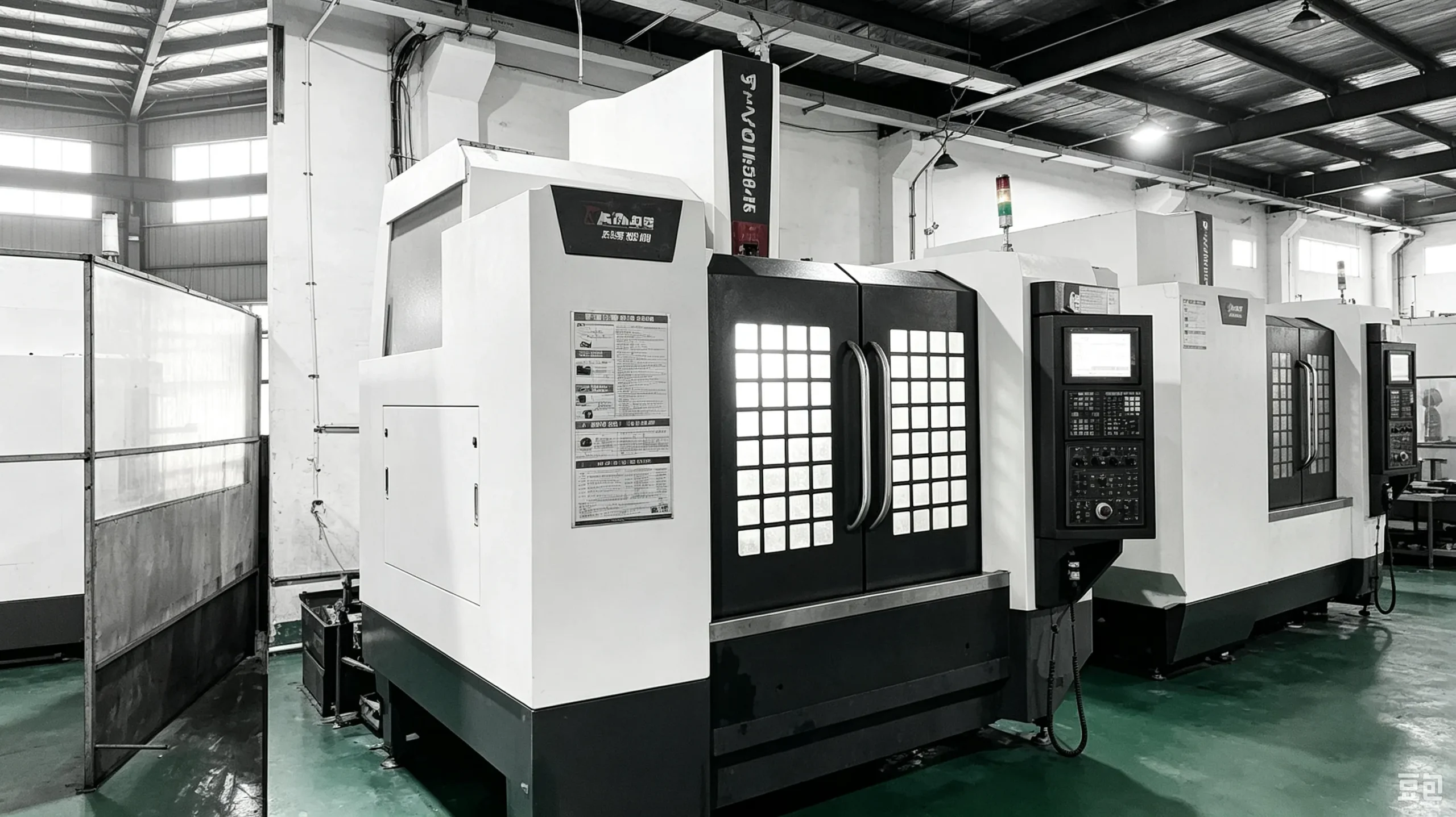 Industrial food machinery manufacturing workshop